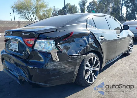 2017 Nissan Maxima 3.5 S из США, поврежденный, VIN 1N4AA6AP8HC411923